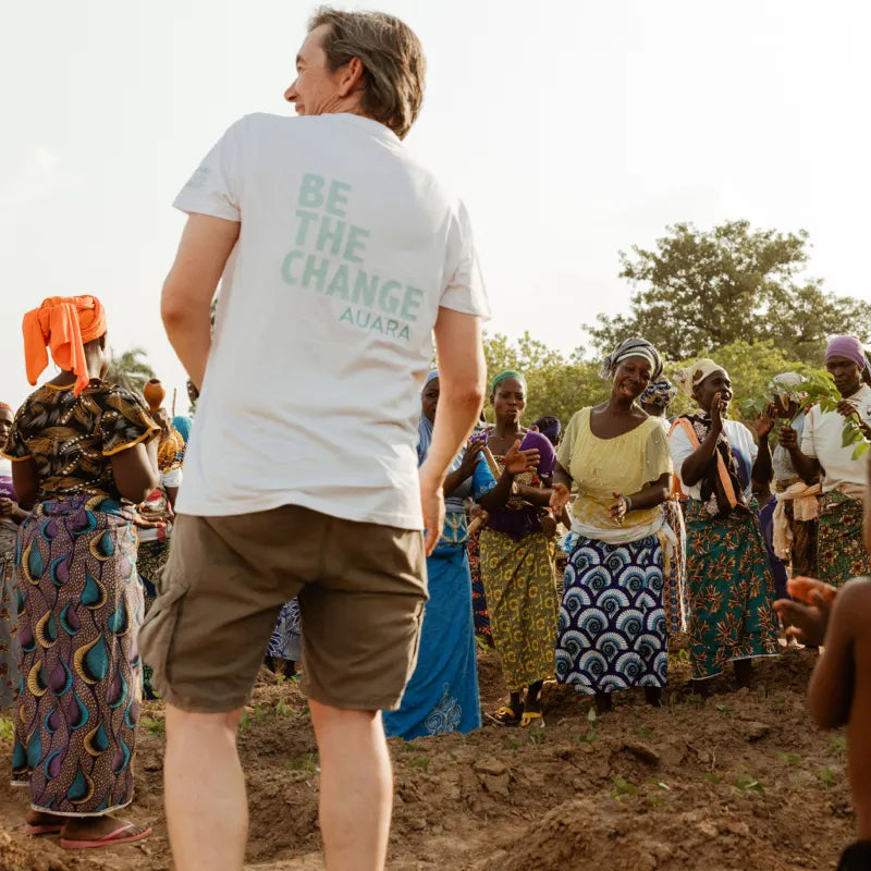 AUARA T-shirt BE THE CHANGE