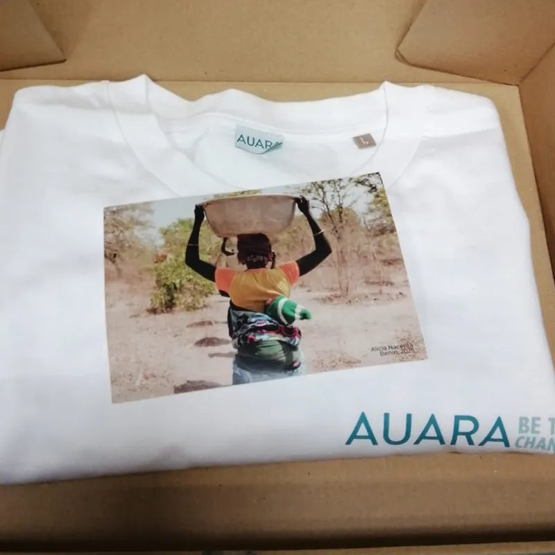 AUARA T-shirt BE THE CHANGE