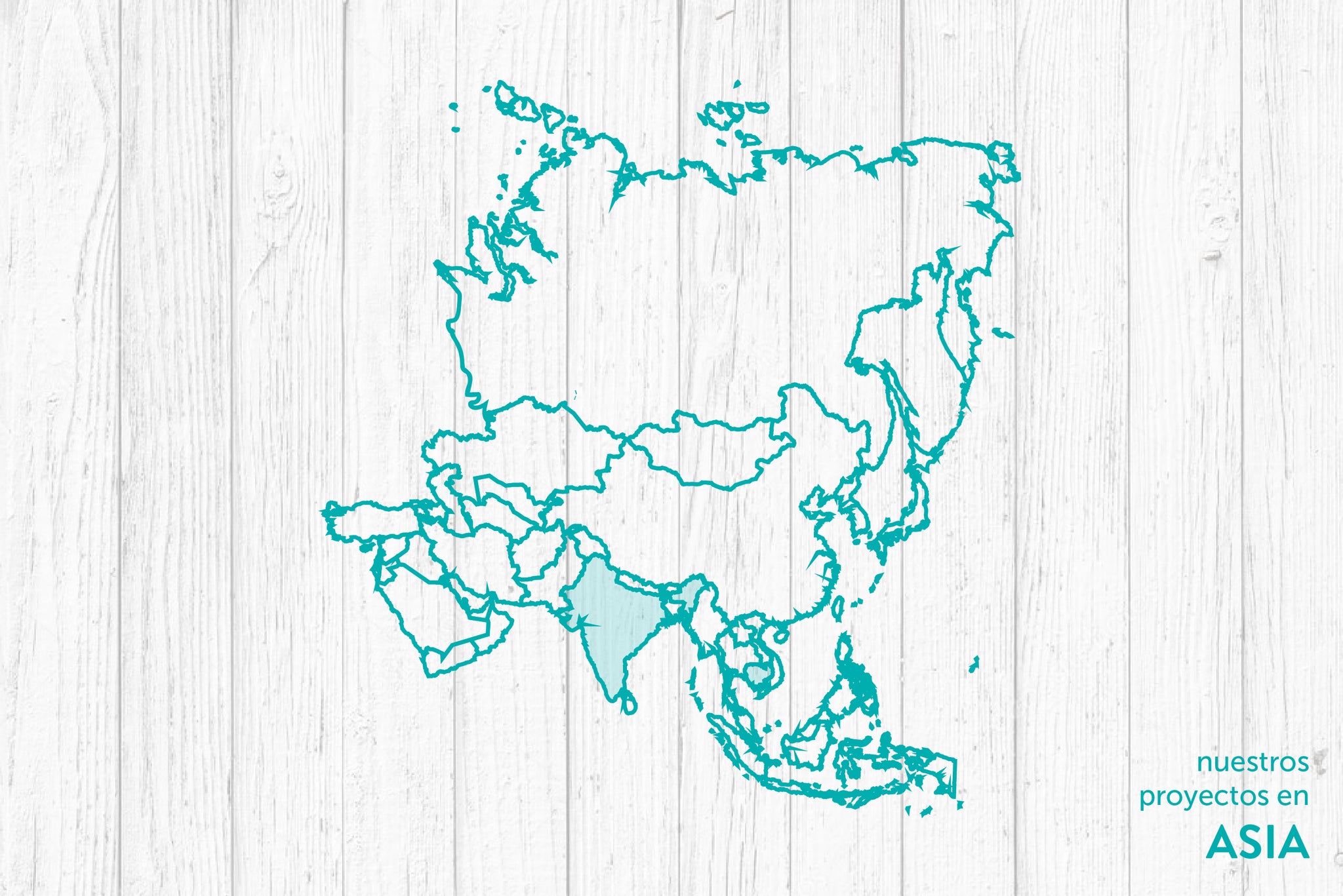Nuestros proyectos en Asia