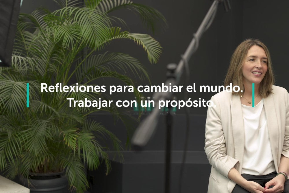 Trabajar con un propósito y que ese propósito te cambie la vida.