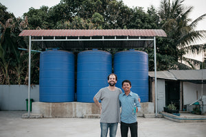 Soluciones sencillas a grandes problemas: los tanques de recogida de agua de lluvia