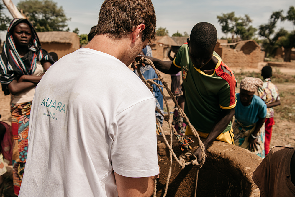 Equipo de AUARA ejecutando un proyecto en Chad