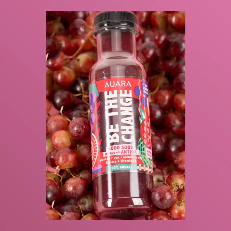AUARA Zumo Good Good Antiox, pack 12 Botellas de 33 cl