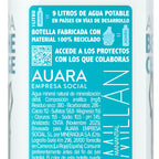 AUARA Agua pack 24 botellas 100% material reciclado r-PET de 501 ml