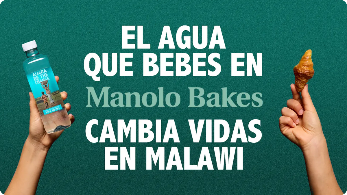 El agua que bebes en Manolo Bakes cambia vidas en Malawi